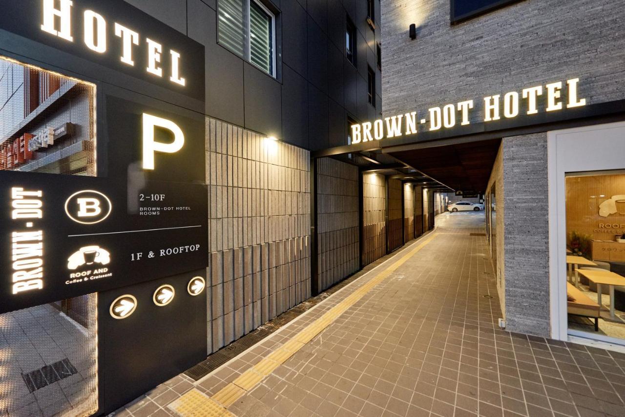 Brown Dot Hotel Songjung Busan Exteriör bild